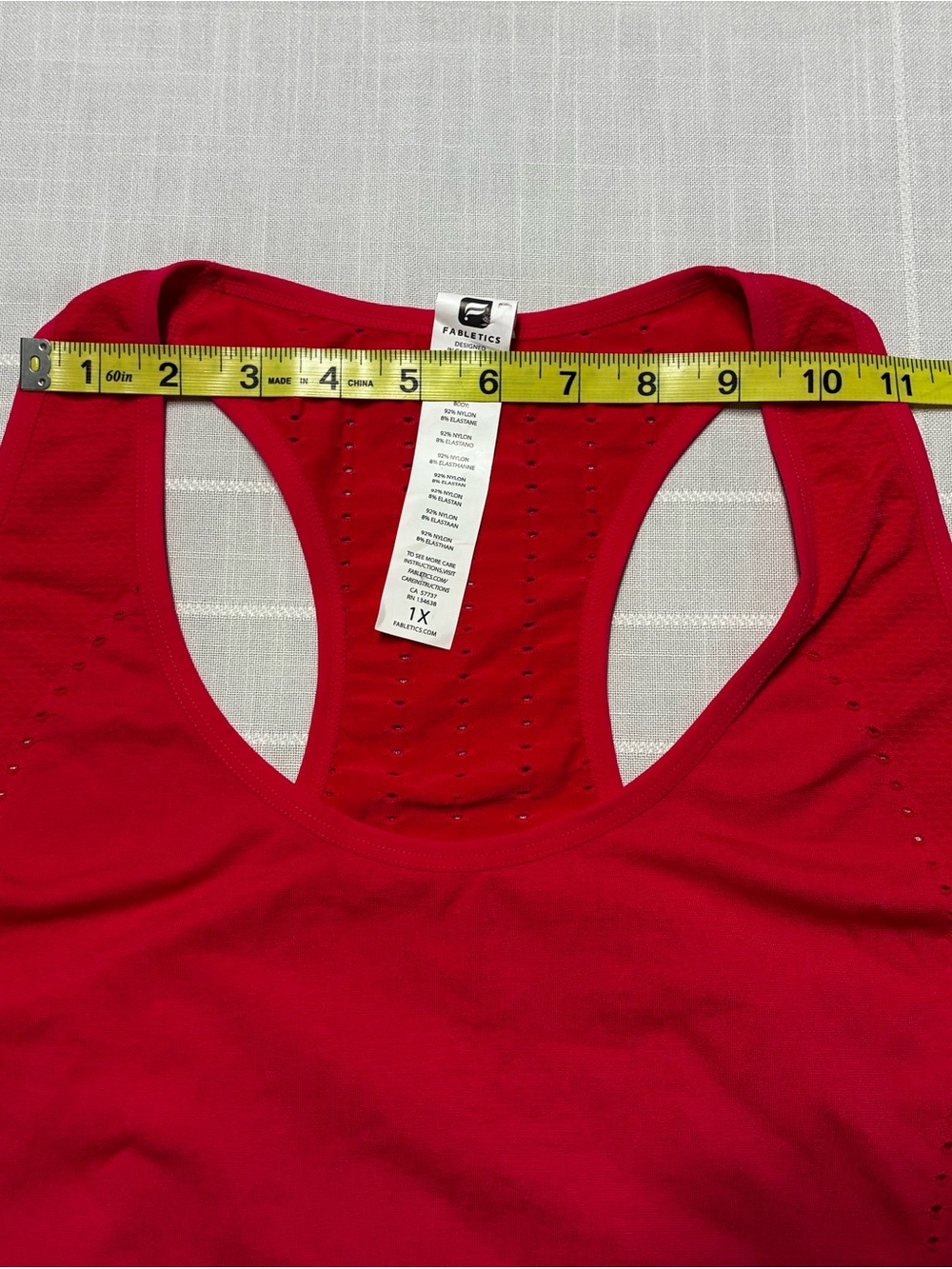 Fabletics Hot Pink Racerback Performance Tank - Picture 6 of 9